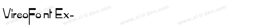 VireoFont Ex字体转换